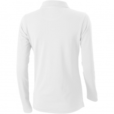 Logo trade business gifts image of: Oakville long sleeve women's polo
